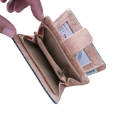 Minimalist Cork Wallet for Women