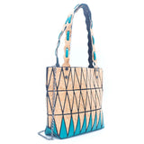 Geometric Cork Tote