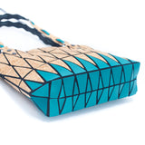 Geometric Cork Tote