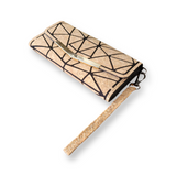 Geometric Cork wallet Trifold