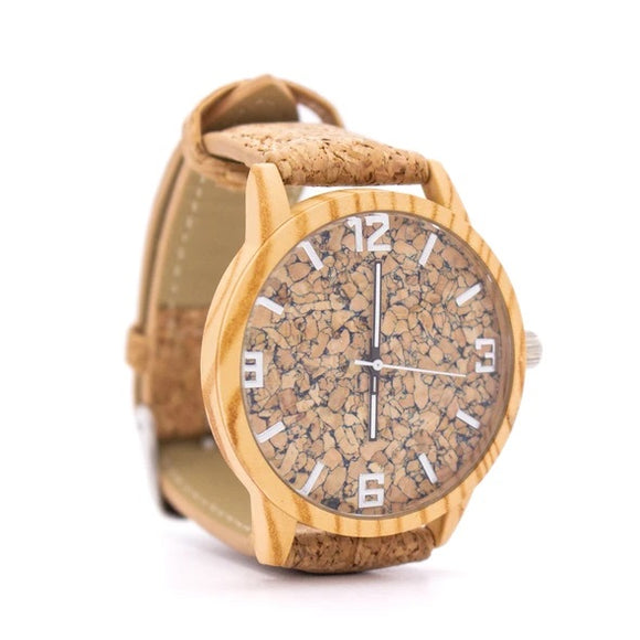Unisex Cork Watch