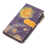 Cork Wallet - Famous Painters