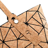 Geometric Cork Tote
