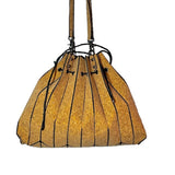 Unique Accordion Cork Bag 2 in 1