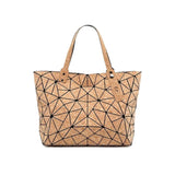 Geometric Cork Tote