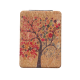 Slim Cork Pocket Mirror