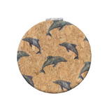 Slim Cork Pocket Mirror
