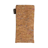 Cork Soft Sunglasses Pouch Squeeze Top Portable Glasses Cases