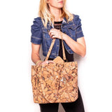 Cork Shoulder Tote Bag