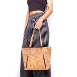 Cork Shoulder Tote Bag