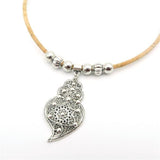 Necklace w/Small Heart of Viana Pendant