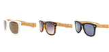 Sunglasses with UV Protection including Cork Case