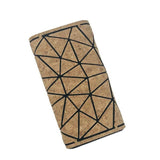 Geometric Cork wallet Trifold