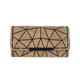 Geometric Cork wallet Trifold